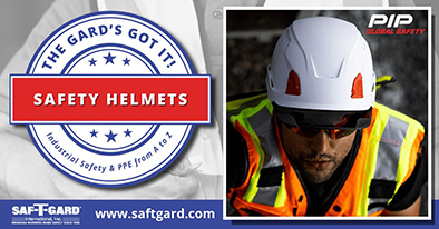 The Gard's Got It! PIP Safety Helmets Industrial Safety & PPE from A to Z