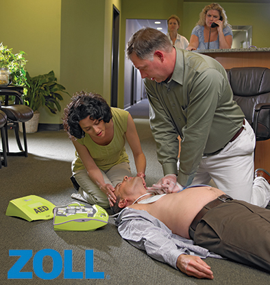 Workplace Sudden Cardiac Arrest Using ZOLL AED