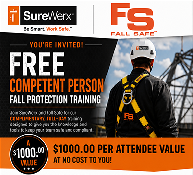 SureWerx FREE Competent Person Fall Protection Training