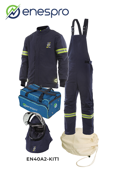 Enespro® EN40A2-KIT1 AirLite Ascend™ 40 Cal Arc Flash Kit