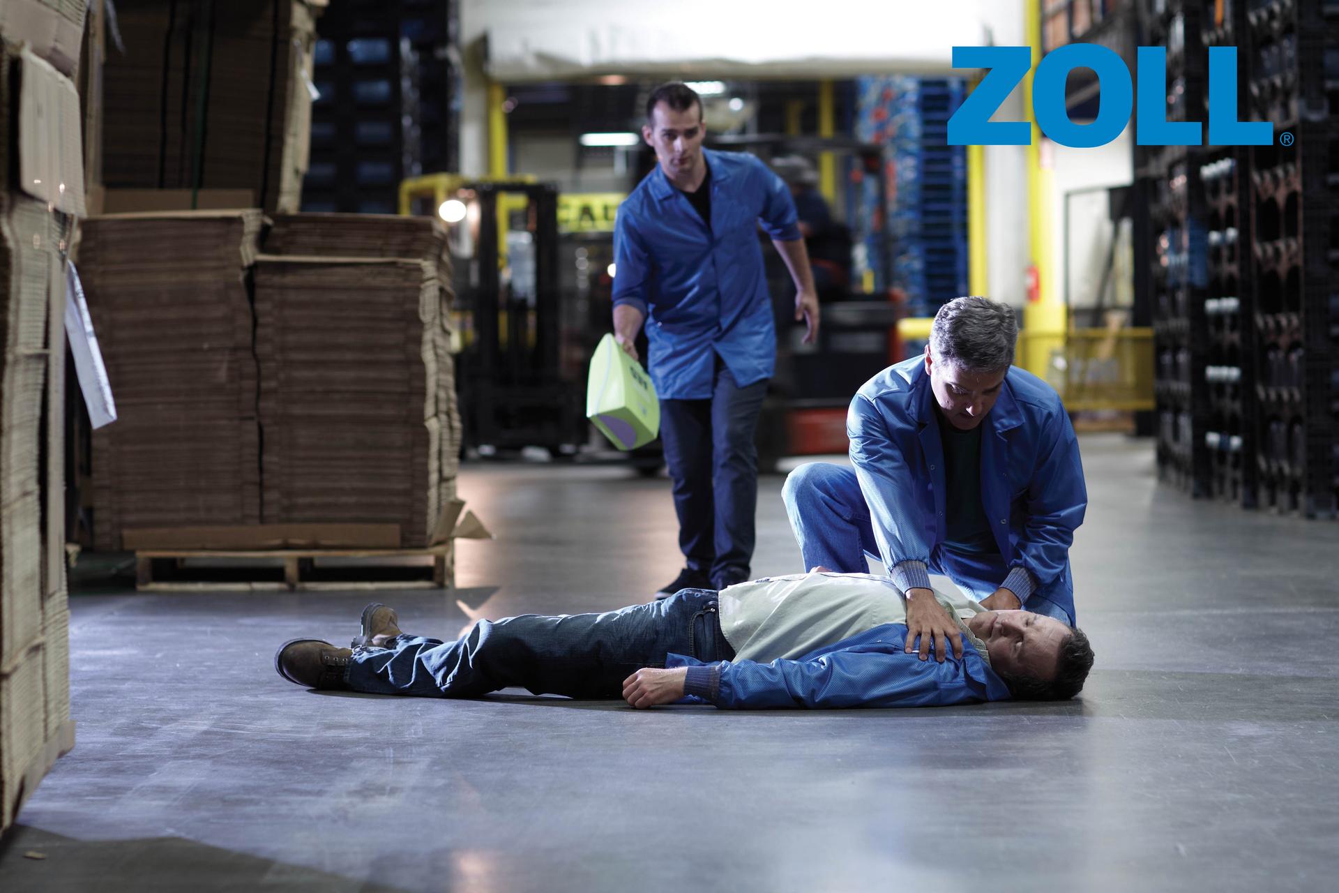  ZOLL AED Plus® Industrial Worker Save